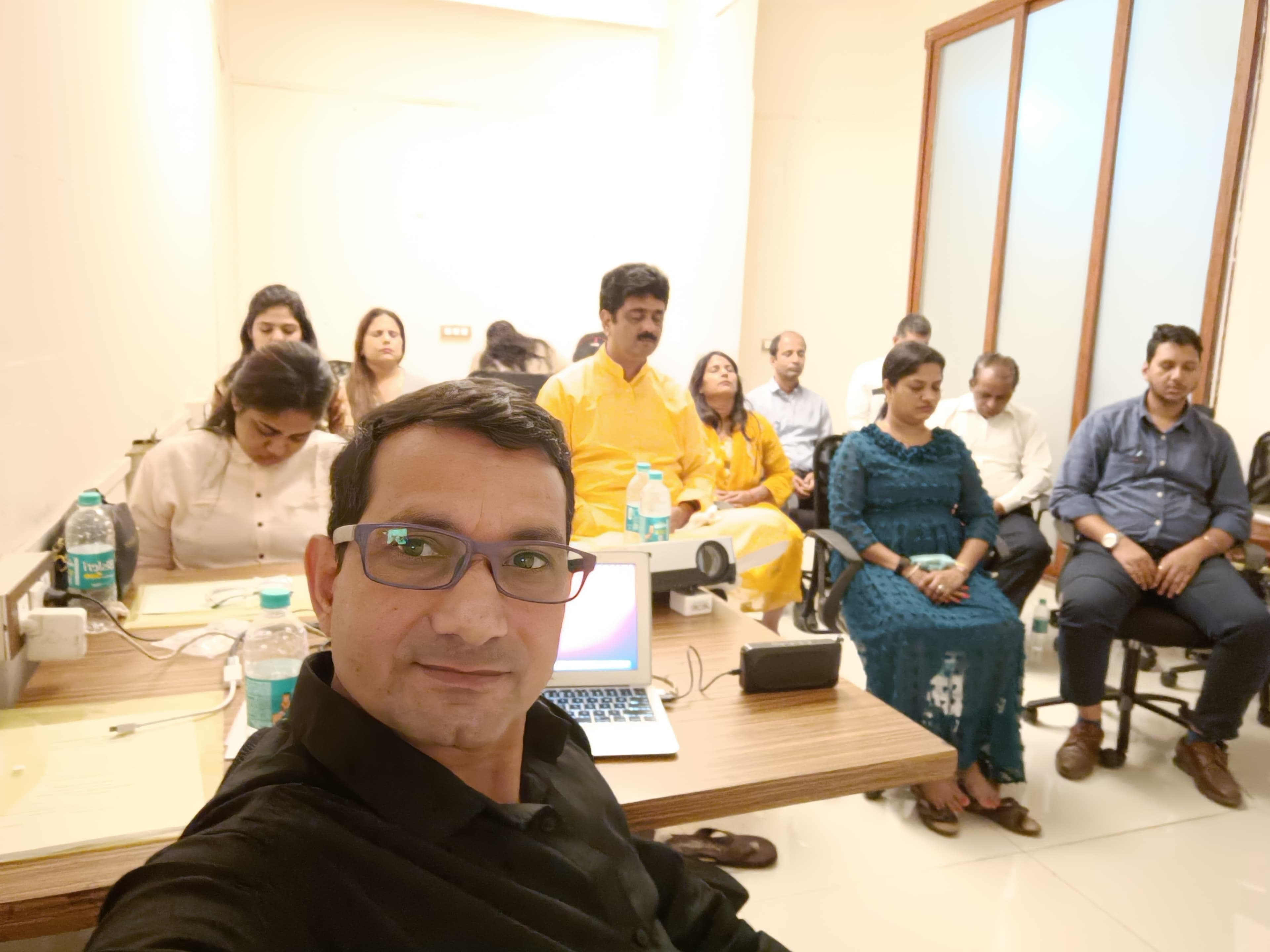 Participants at The Telepathy Workshop